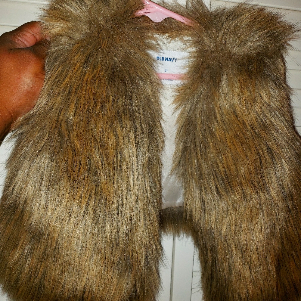 Toddler Faux Fur Vest